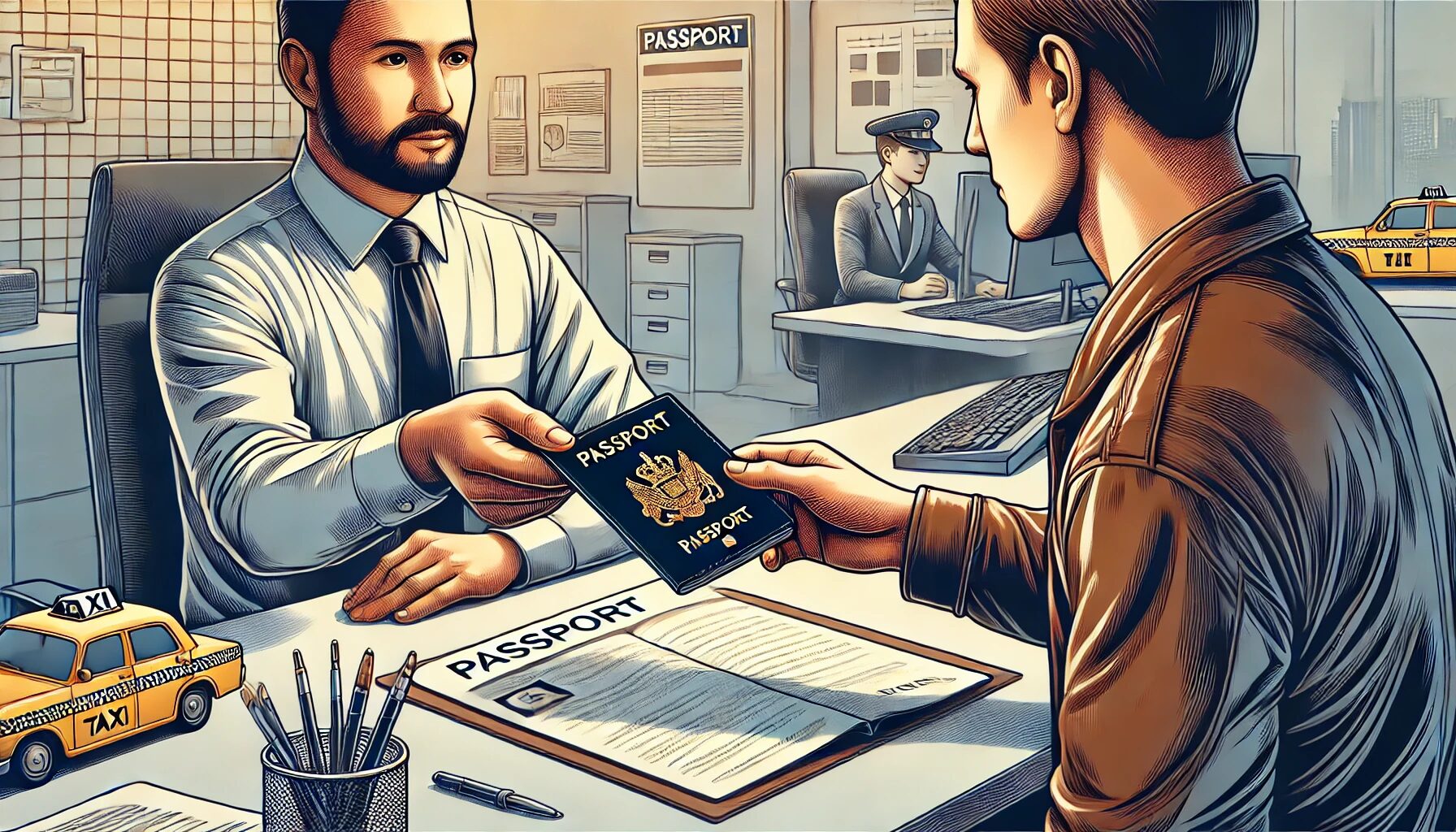 Документы, необходимые для работы в такси