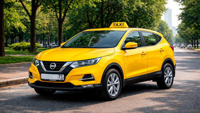 Аренда Nissan Qashqai для работы в такси